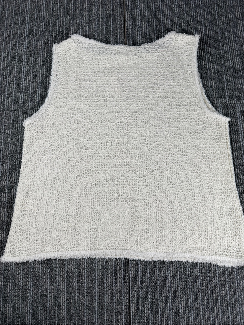 NWT Max studio Womens Cream Sleeveless Blouse Size XL - Picture 2 of 8